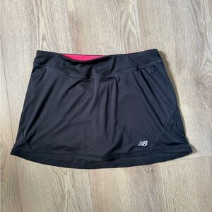 New Balance Black Skirt with Pink Lining